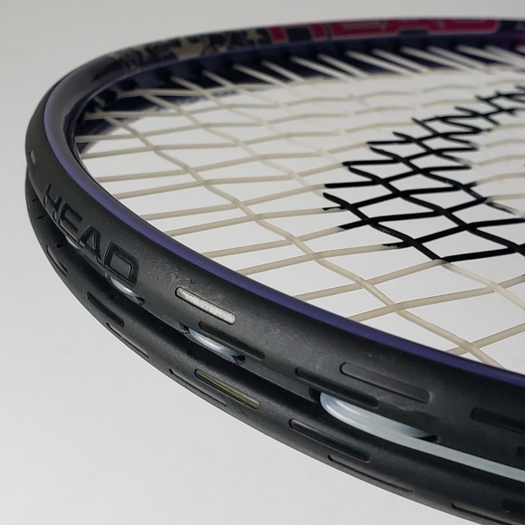 BARBIE HEAD JUNIOR SERIES 25 TENNIS RACQUET NWOT with Original Barbie Bag - Picture 9 of 10